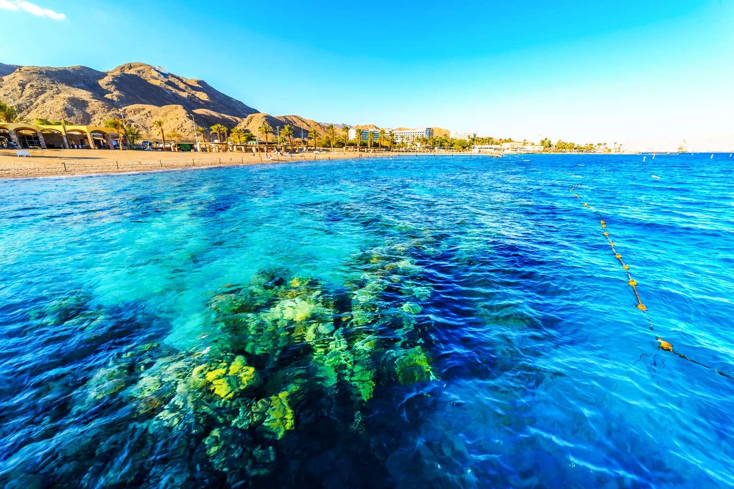 la playa en jordania